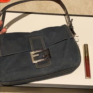 Fendi Denim Baguette